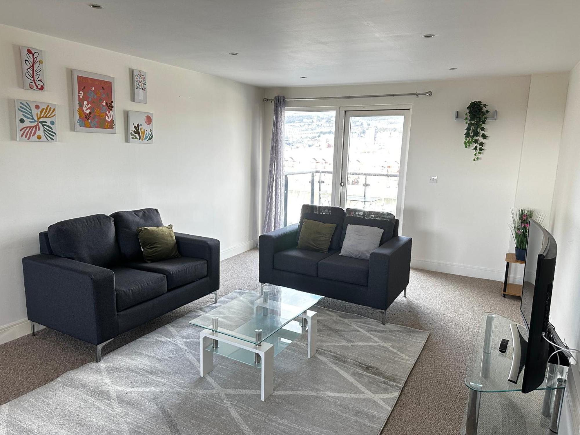 Coastline Apt Nearby The Beach 스완지 외부 사진